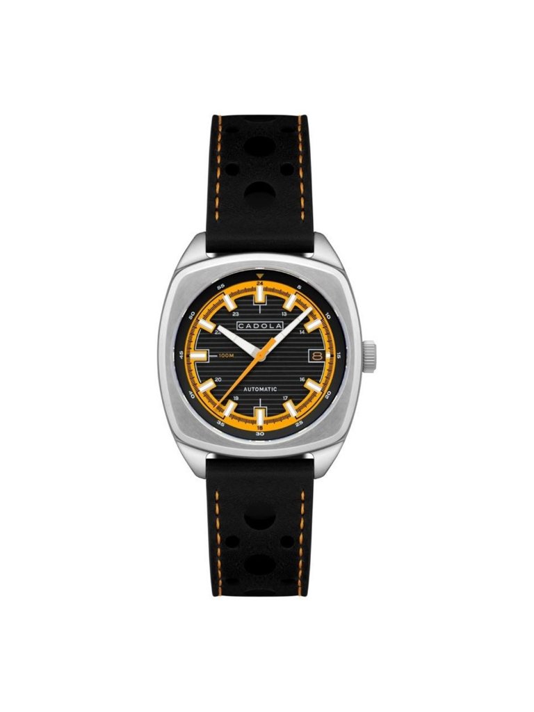 Nwt Cadola Buxton Automatic Black Dial Men's Watch